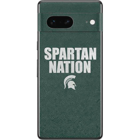 Michigan State University Spartans Nation Pixel Skins